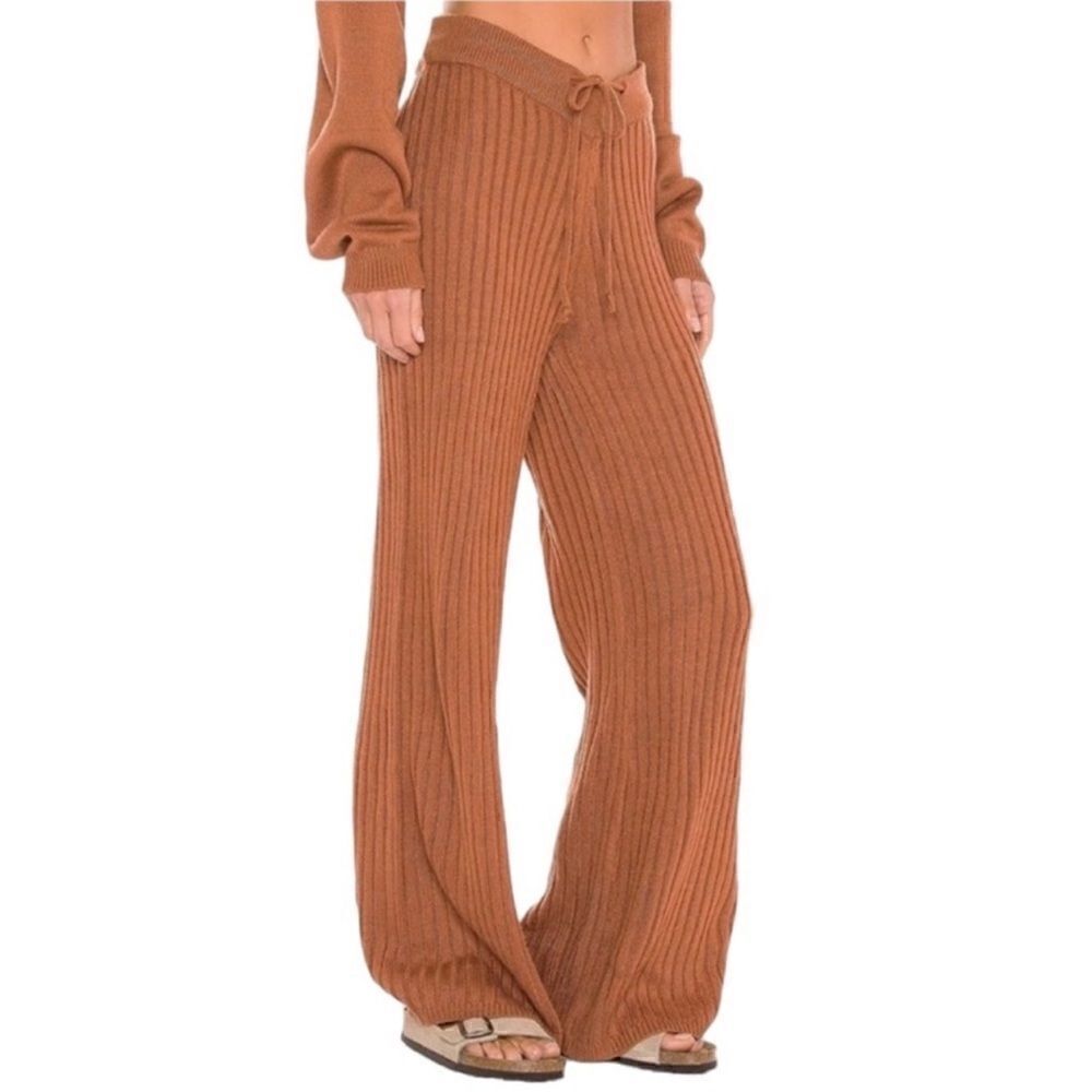 SNYDS Lounge Hendrix Brown Knit
Pants Size Small)